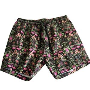 WESC Men’s XL Swim Shorts Hybrids– Multicolor‎ Floral Paisley Print Bold Trendy